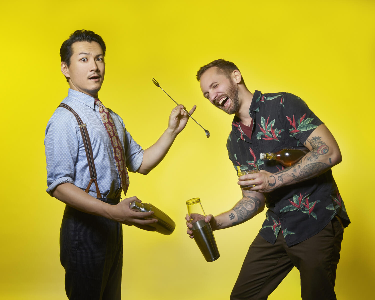 The Odd Couple Bar Founders’ Portrait Photography